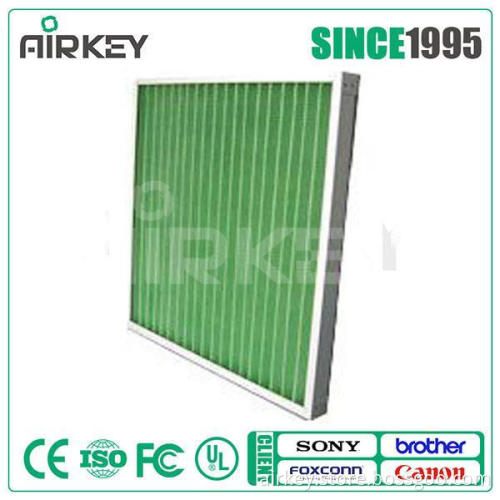 High efficiency air intake filter for clean room